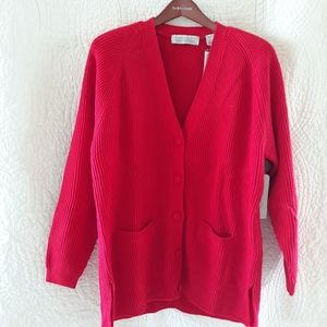 Karen Scott Red Sweater